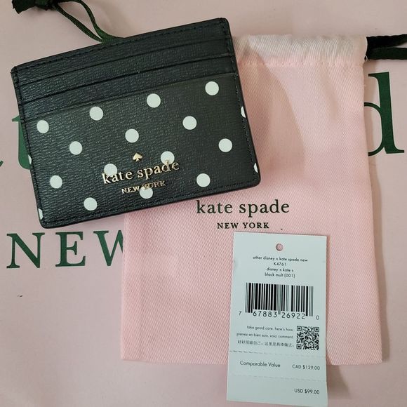 Kate Spade New York & Disney-Minnie Mouse card holder - Picture 4 of 6